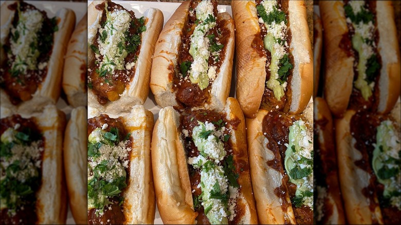 Enchilada meatball subs