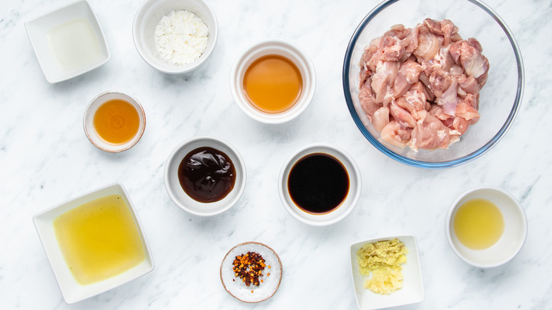 takeout-inspired Chinese chicken ingredients 