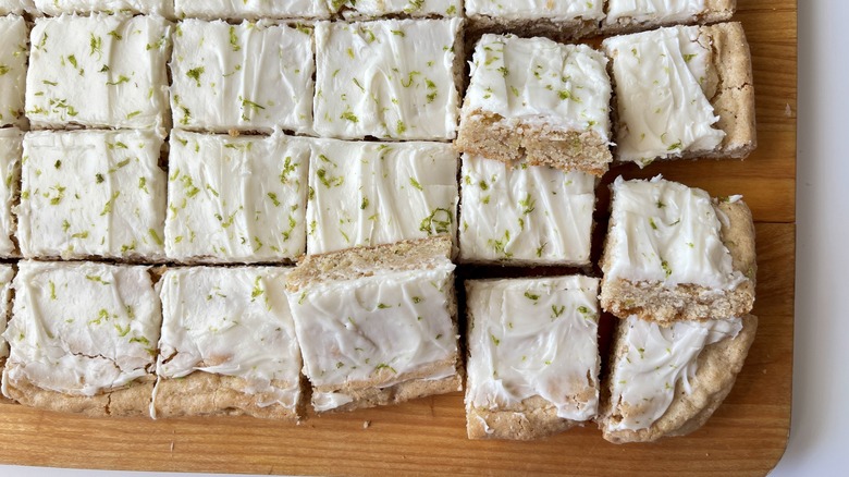 lime cookie bars