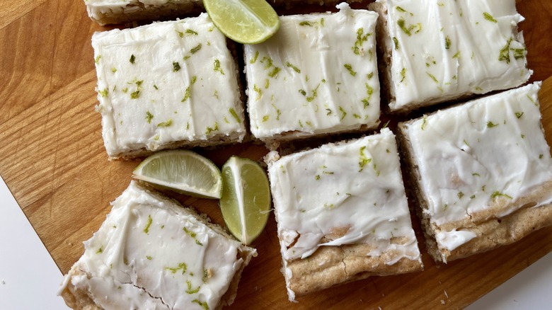 lime cookie bars