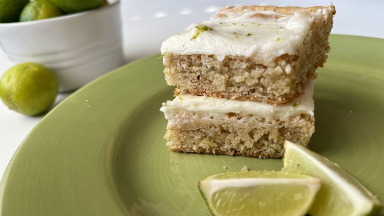 lime cookie bars