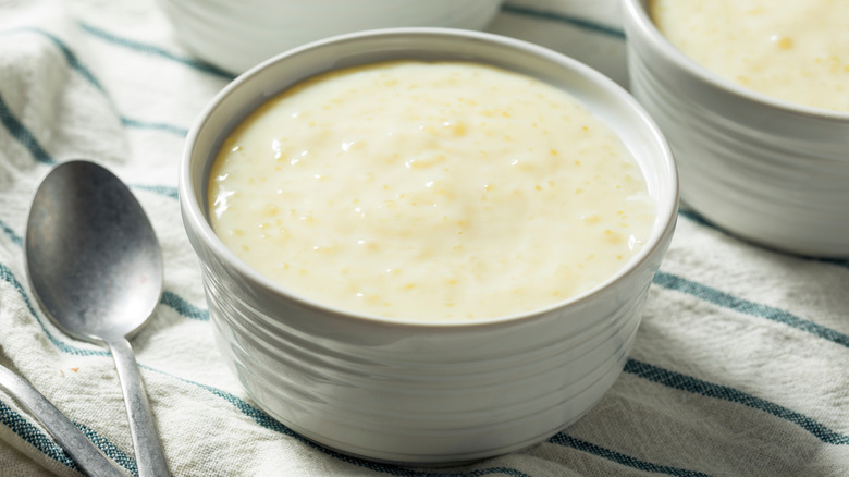 tapioca pudding bowl