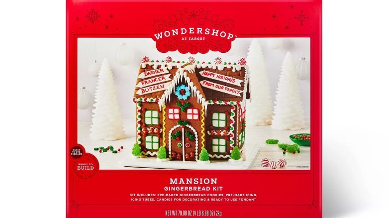 Target's Holiday Mansion Gingerbread Kit