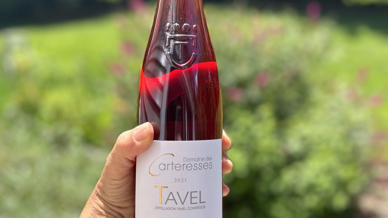 Bottle of Tavel