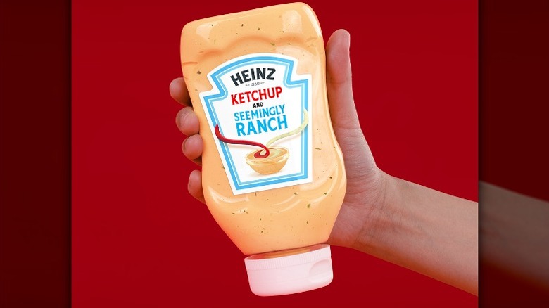 Ketchup and Seemingly Ranch bottle