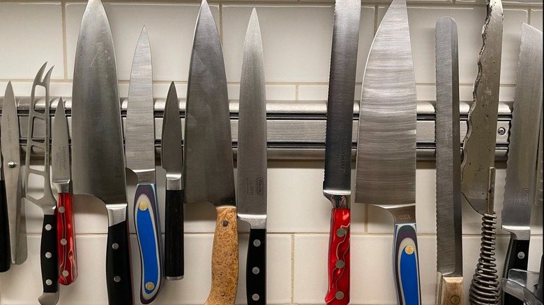 Ted Allen's sharp knives