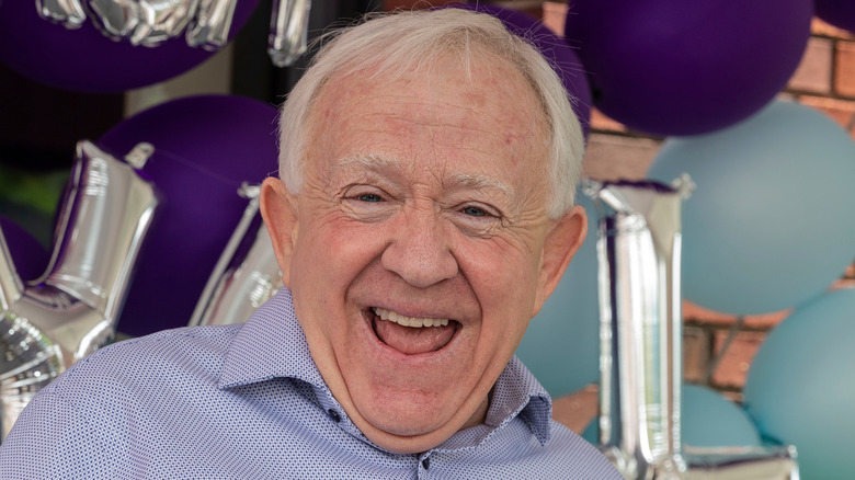 Leslie Jordan laughing