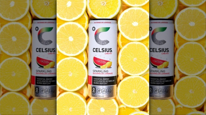 CELSIUS Sparkling Watermelon Lemonade flavor energy drink