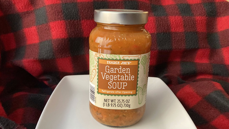 jar of Garden Vegetable Soup