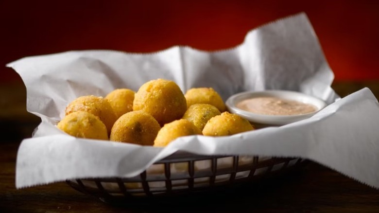 Fried cheese balls