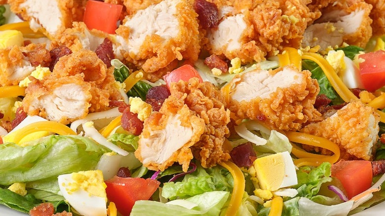 Chicken Critters Salad