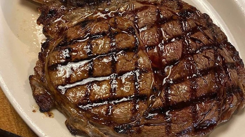 Bone-In ribeye from Texas Roadhouse