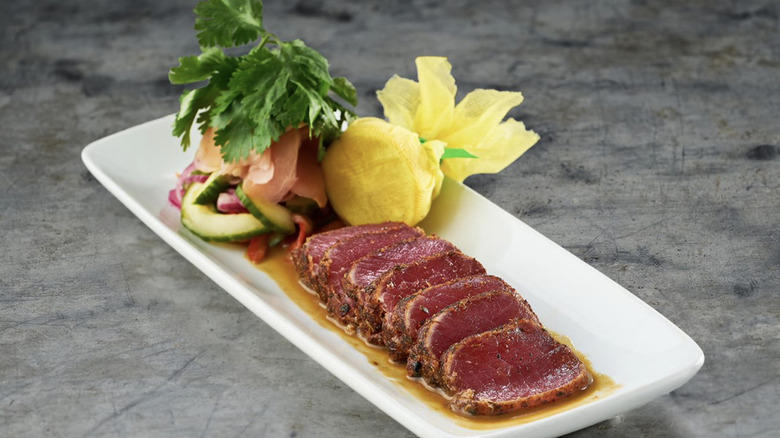 Ruth's Chris seared ahi tuna