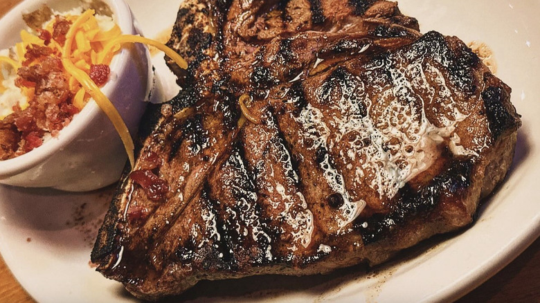 Steak at Texas Roadhouse