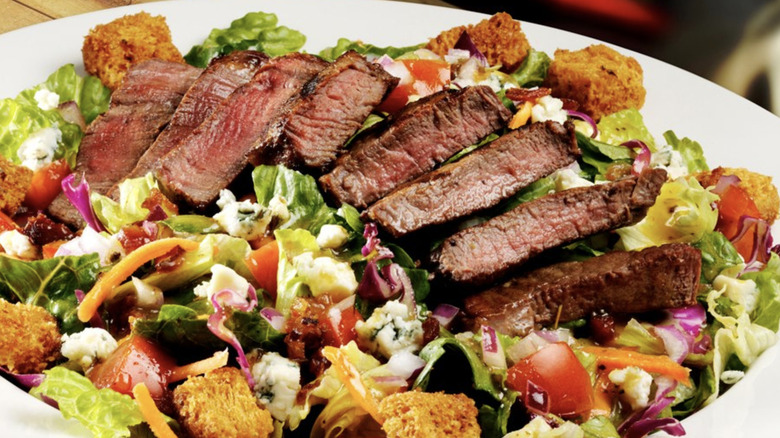 Texas Roadhouse steak salad