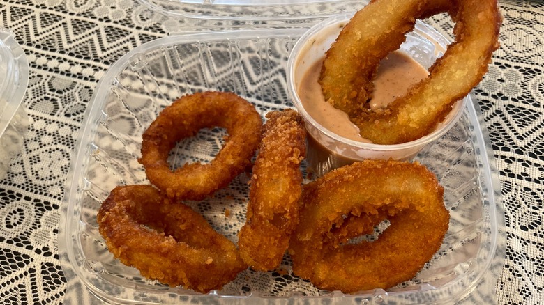 tgi fridays Giant Onion Rings