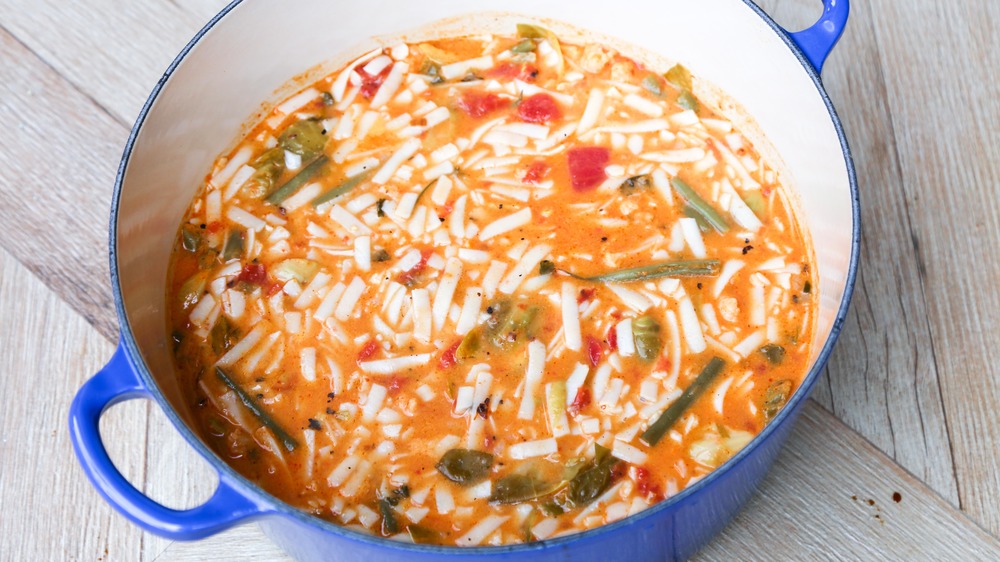 Thai curry soup