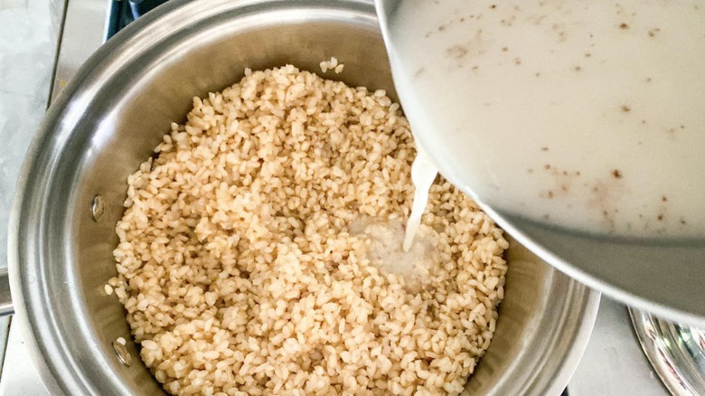 rice with coconut milk