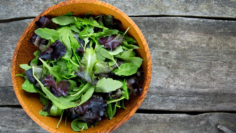 A green salad