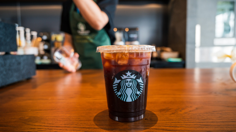 Starbucks iced coffee