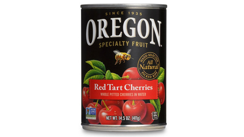 can of oregon cherries