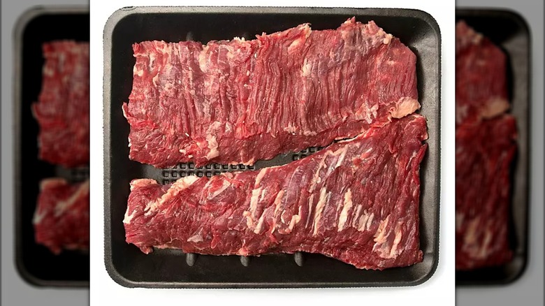 Inside Skirt Steak in packaging from Sam's