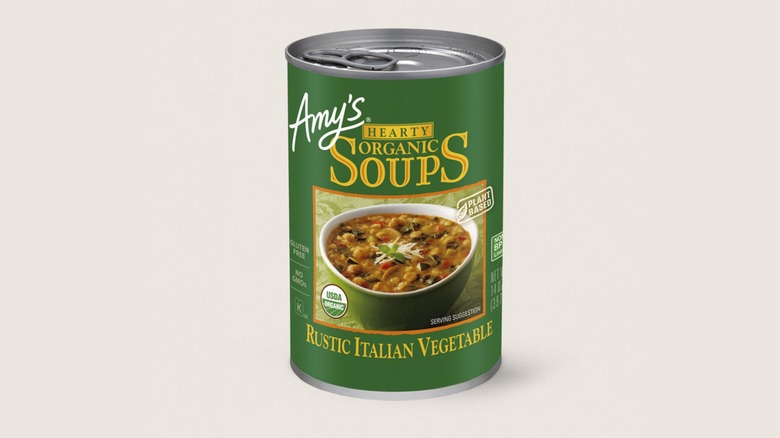 Amy's organic vegetable soup