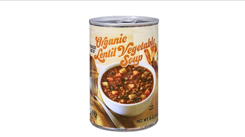 Trader Joes Organic Lentil Vegetable Soup