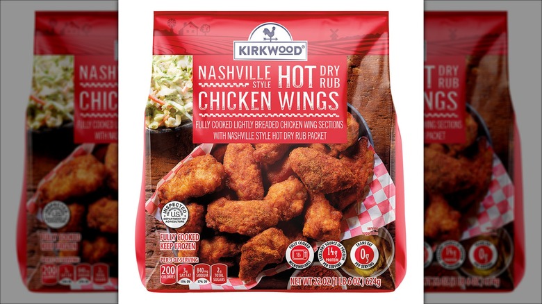 Bag of Nashville hot chicken wings