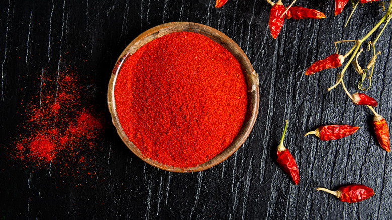 spicy red powder