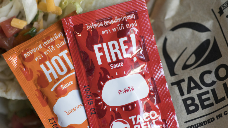 taco bell sauce packets