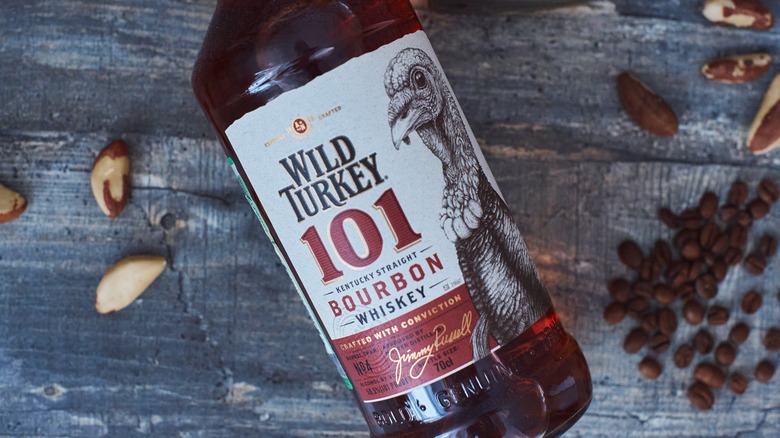 wild turkey 101 bourbon bottle