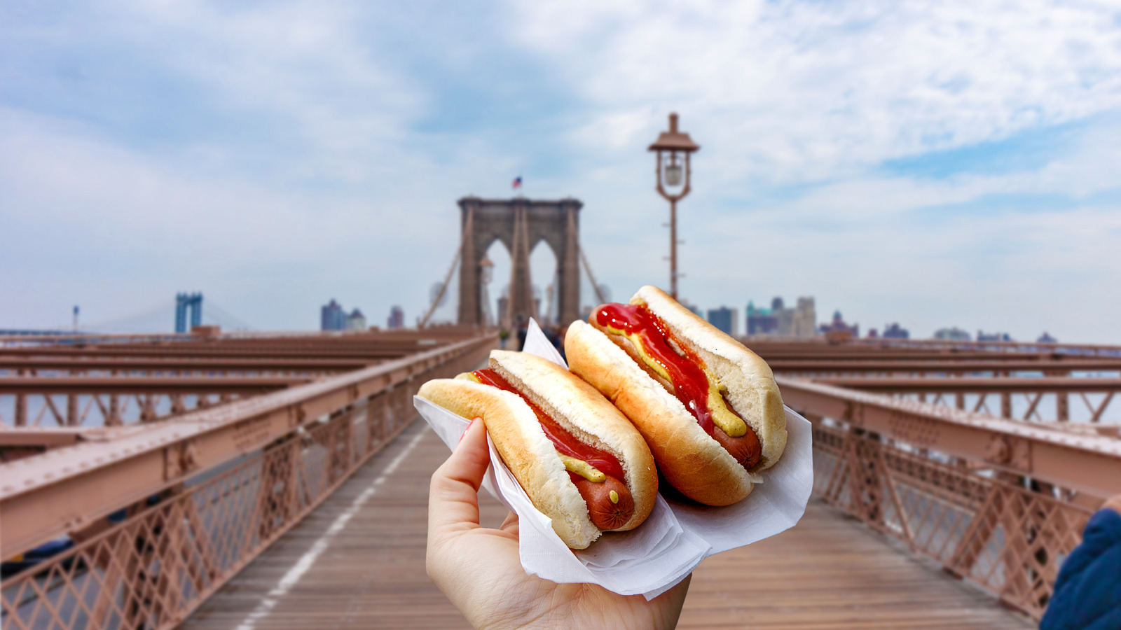 Our chili dogs are the best! Stop by The Hot Dog King's Carts in front, NYC Street Food