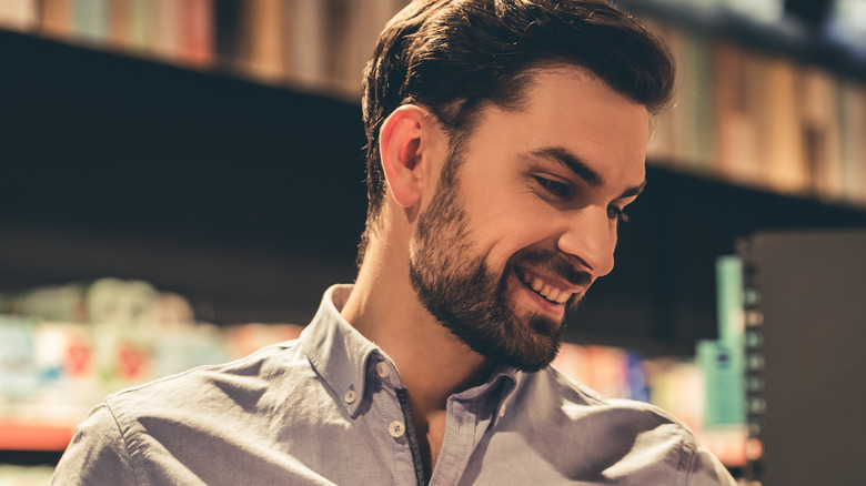 Handsome Man with Beard