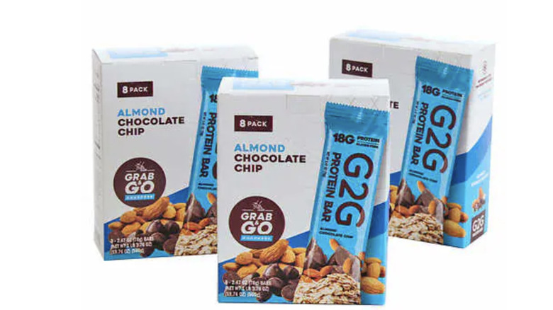 G2G Almond Chocolate Chip Protein Bars