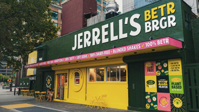 Jerrell's BETR BRGR storefront NYC
