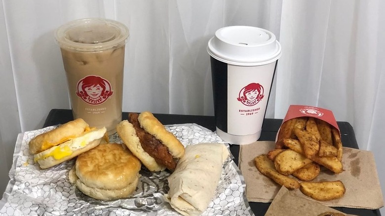 Wendy's breakfast foods