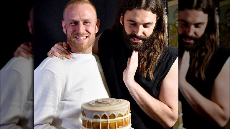 Steven Carter-Bailey with Jonathan Van Ness