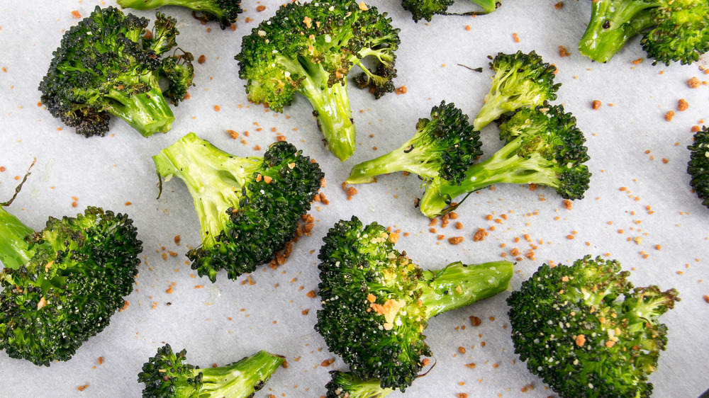 Broccoli with Parmesan cheese