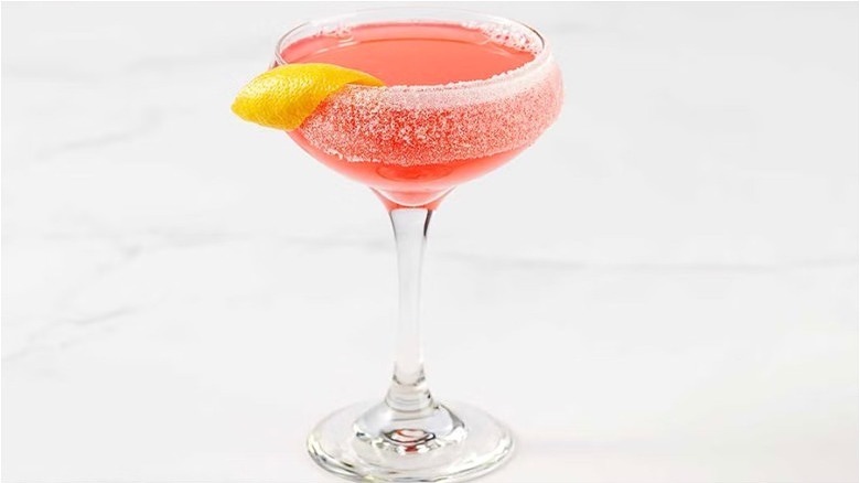 Raspberry Lemon Drop cocktail