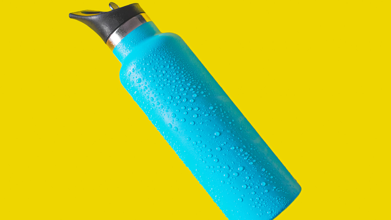 64 oz Cute Smile-Face Water Bottle with Sleeve BPA Free Half