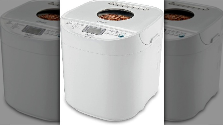 White Oster bread machine