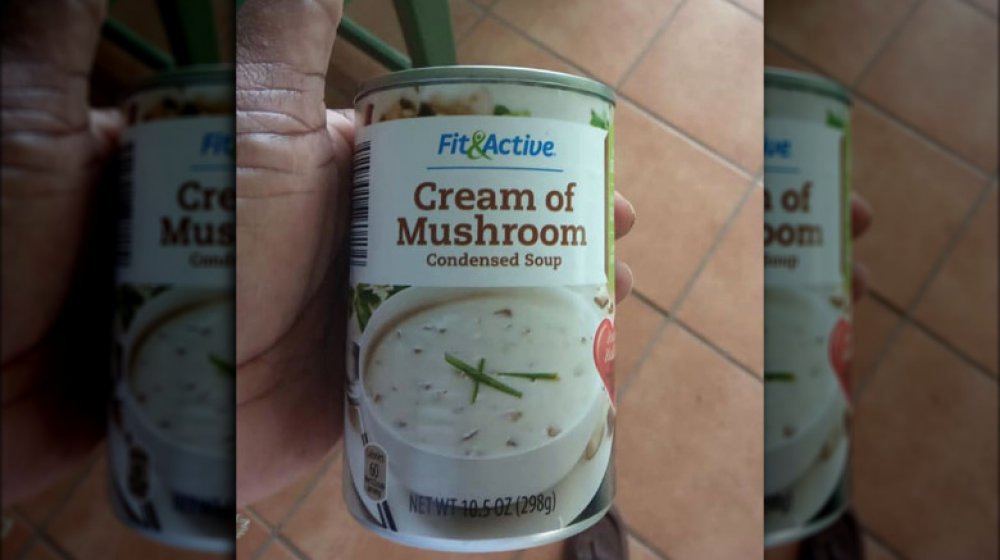 Aldi Fit & Active Cream of Mushroom Condensed Soup