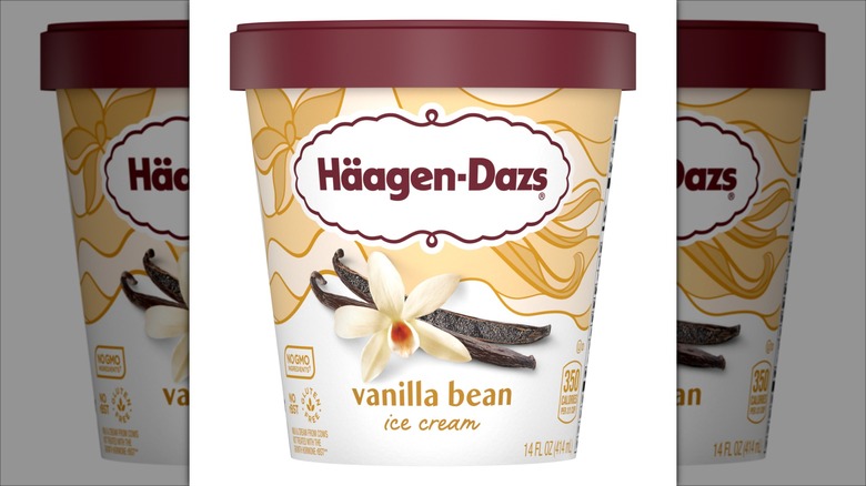 Häagen-Dazs vanilla ice cream