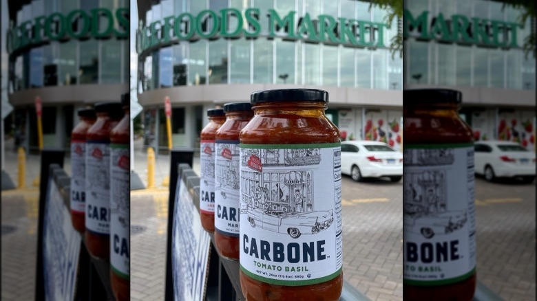 Carbone sauces offered at Whole Foods