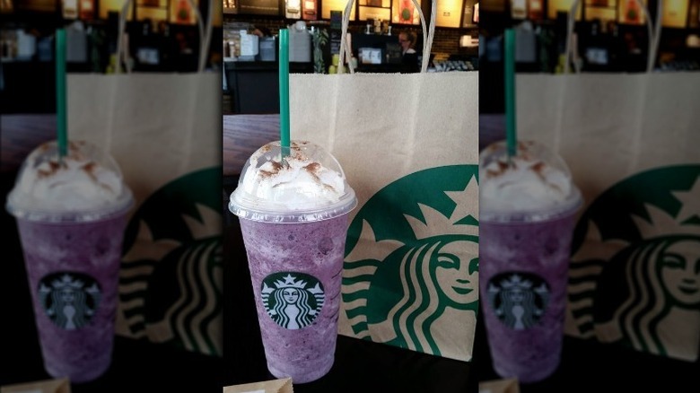 Blackberry Cobbler Frappuccino