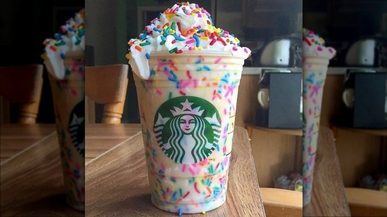 Cake Batter Frappuccino