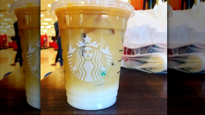 Vanilla Coconut Milk Latte