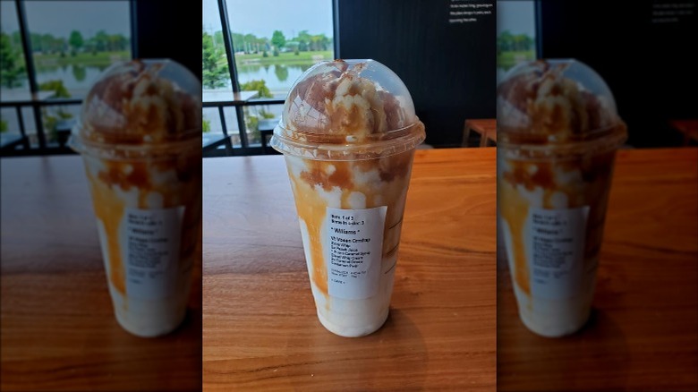 Peach Cobbler Frappuccino 