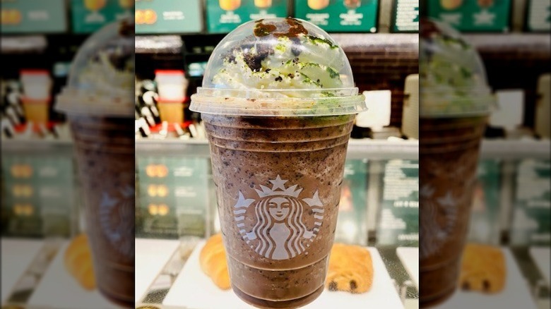 Thin Mint Frappuccino